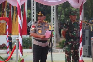 Kapolda Kepri,Irjen Pol Andap Budi Revianto, S.IK,bersama Dandrem 033/WP, Brigjen TNI Gabriel Lema,S.Sos