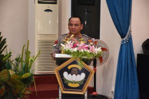 Kapolda Kepri,Irjen Pol, Andap Budhi Revinato,S.IK dalam Sambutan Pada Syukuran HUT YKB Daerah Kepri ke-39