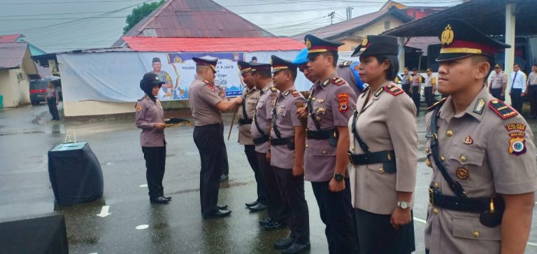 Empat Jabatan PAMA Polres P.Ambon dan Pp.Lease Di