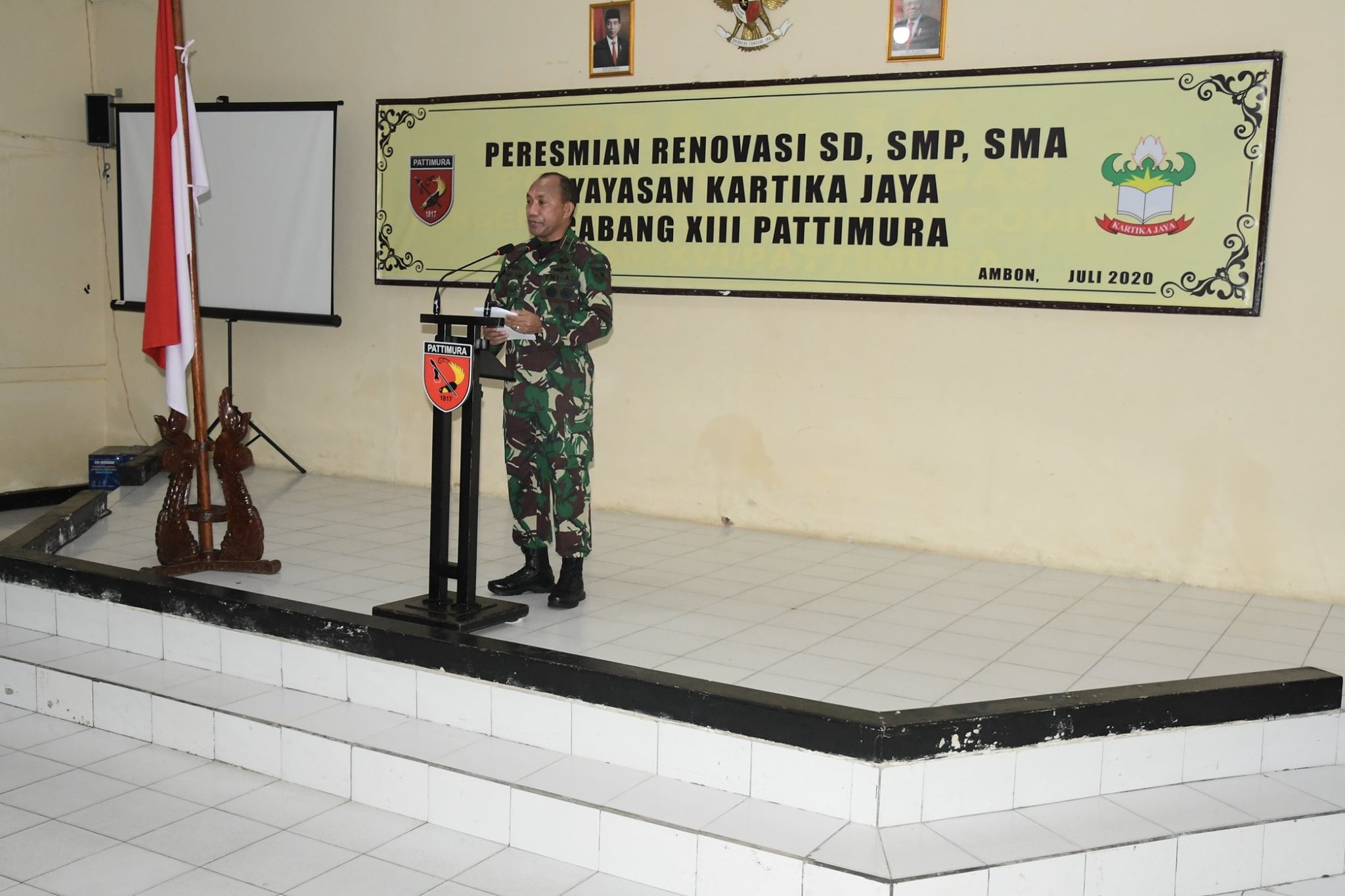 Kasdam XVI/Pattimura, Brigjen TNI Gabriel Lema S.Sos