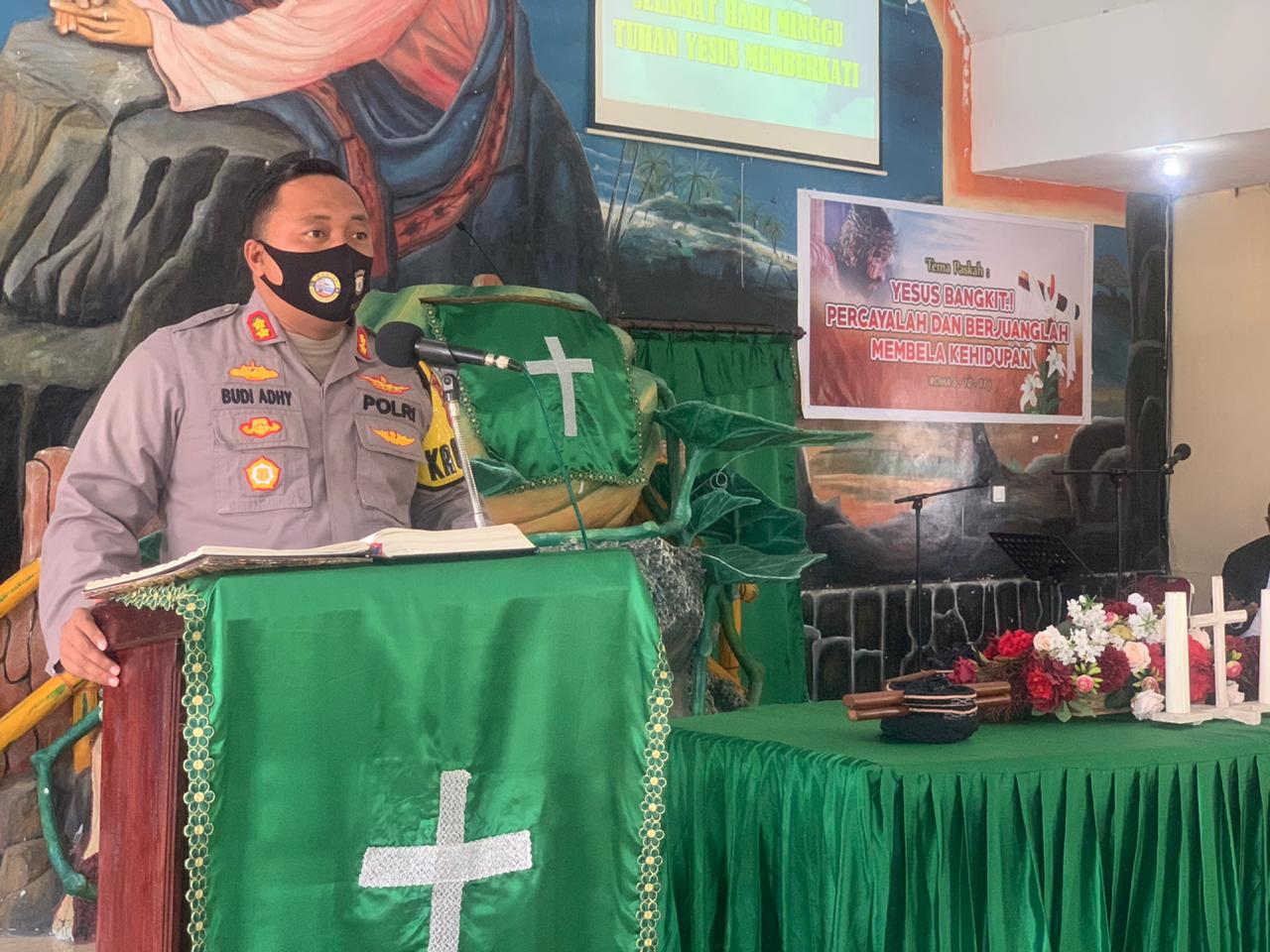 Kapolres MBD, AKBP Budi Adhy Buono,